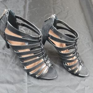 Alfani Black Strappy Heels